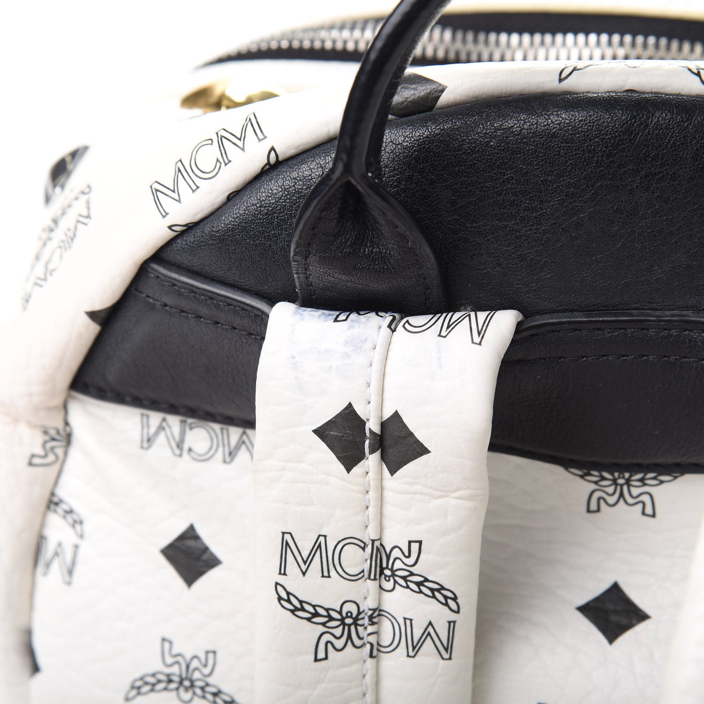 Visetos Studded Small Stark M Backpack White