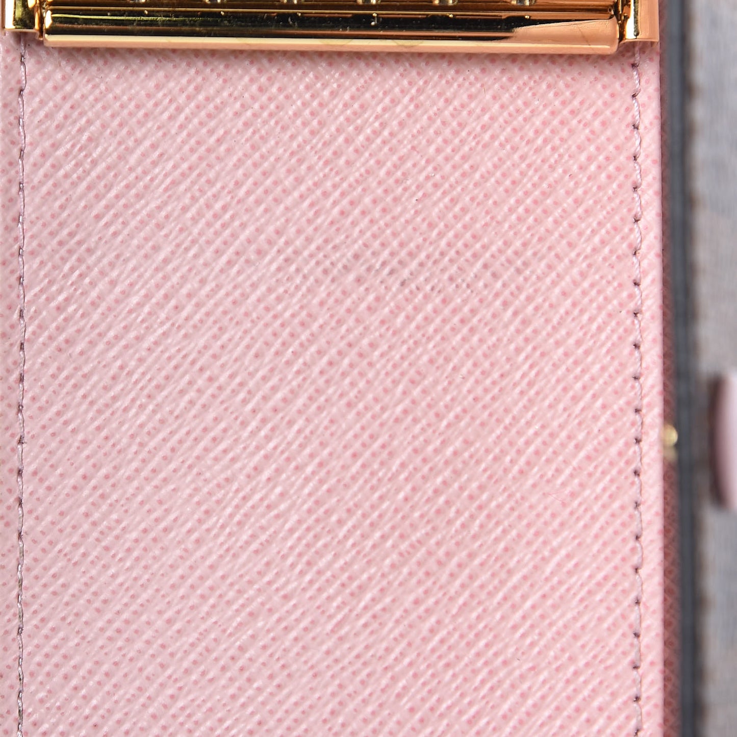 Damier Ebene Multicles 6 Key Holder Rose Ballerine