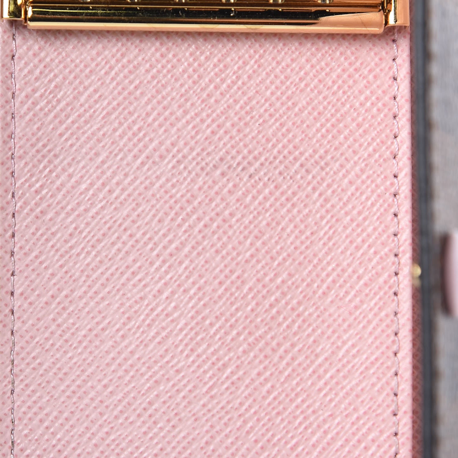 Louis Vuitton Damier Ebene Multicles 6 Key Holder Rose Ballerine 7 of 9