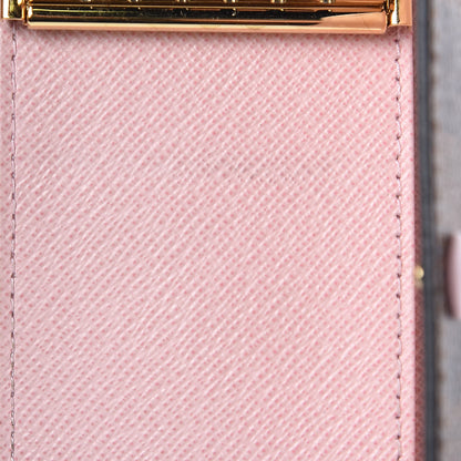 Louis Vuitton Damier Ebene Multicles 6 Key Holder Rose Ballerine 7 of 9