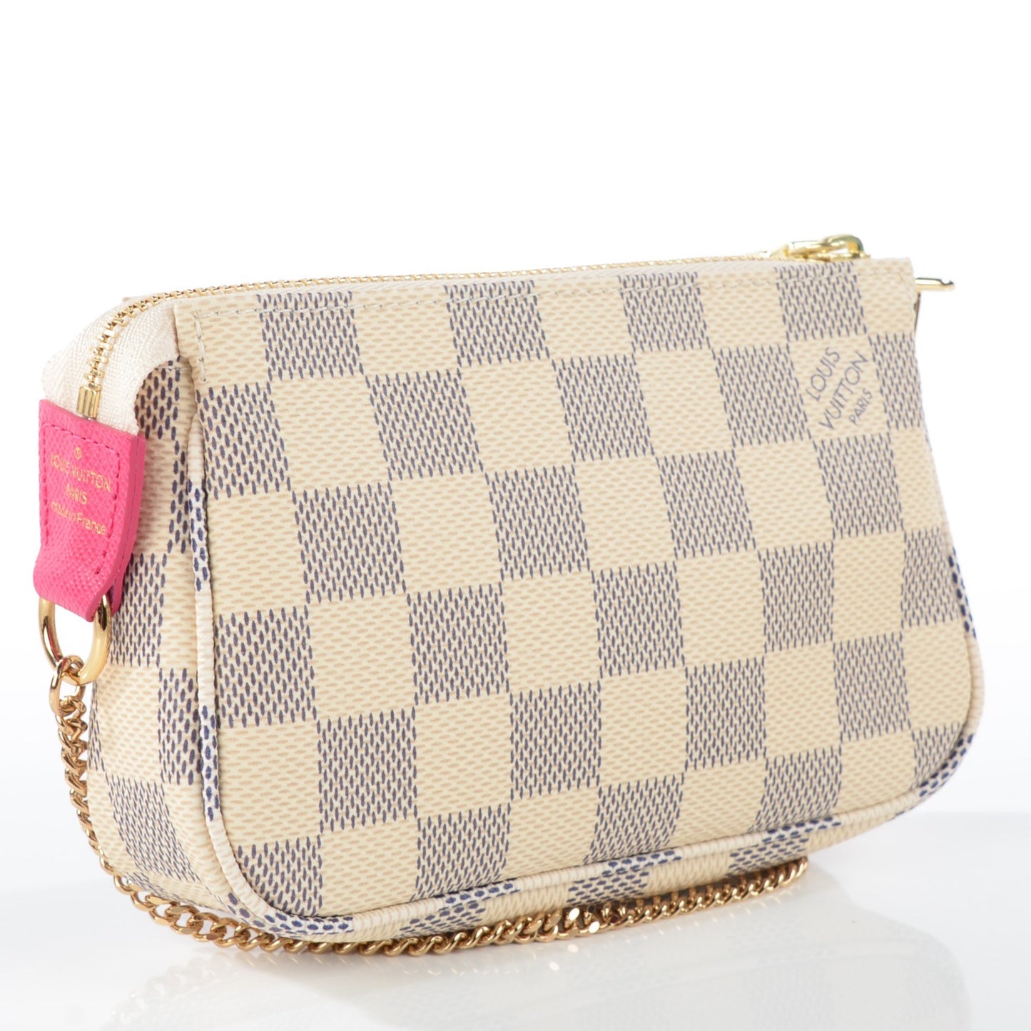 Damier Azur 2015 Christmas Animation Mini Pochette Accessories