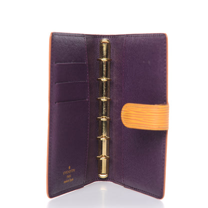 Louis Vuitton Epi Small Ring Agenda Cover Tassil 5 of 9