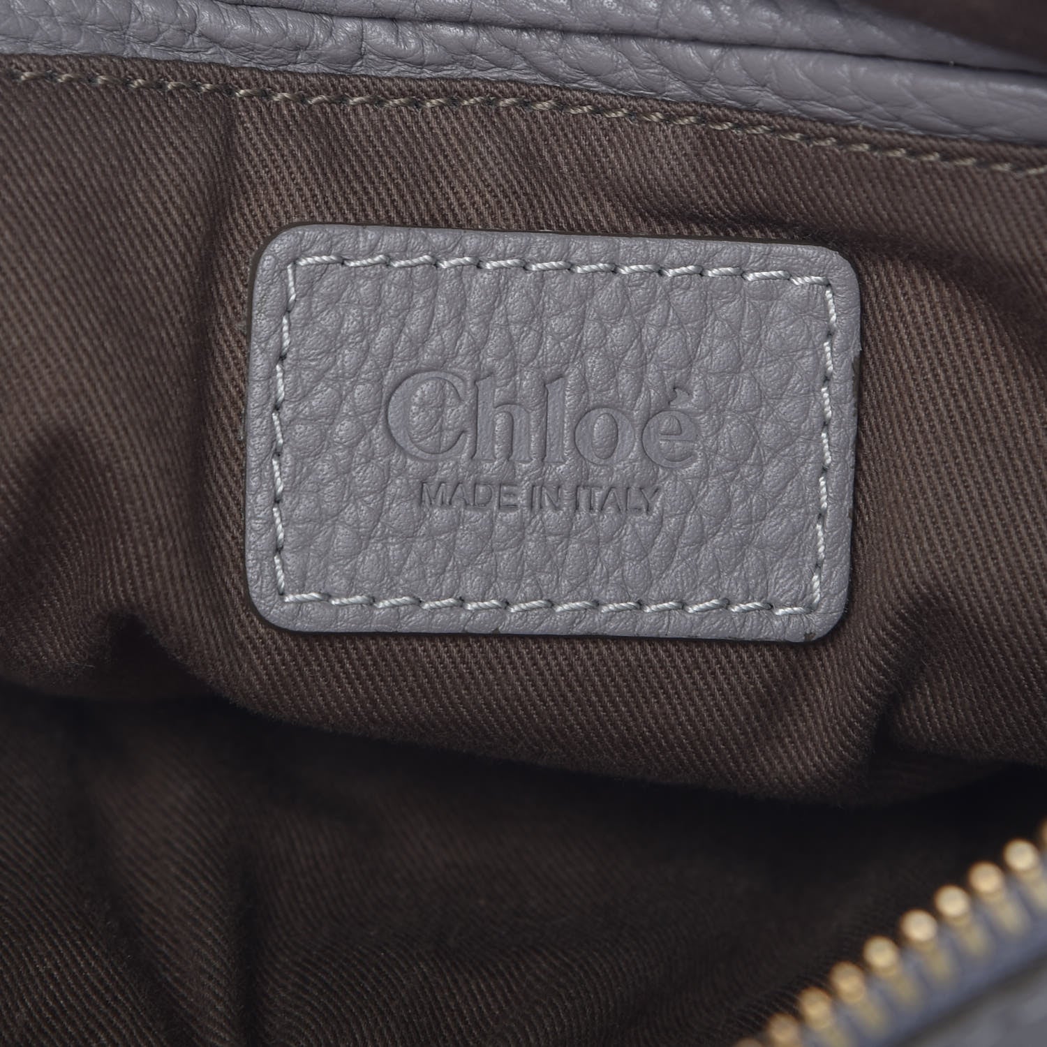 Chloe Calfskin Medium Marcie Satchel Cashmere Grey 6 of 8