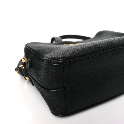 Prada Vitello Phenix Camera Bag Black 8 of 9