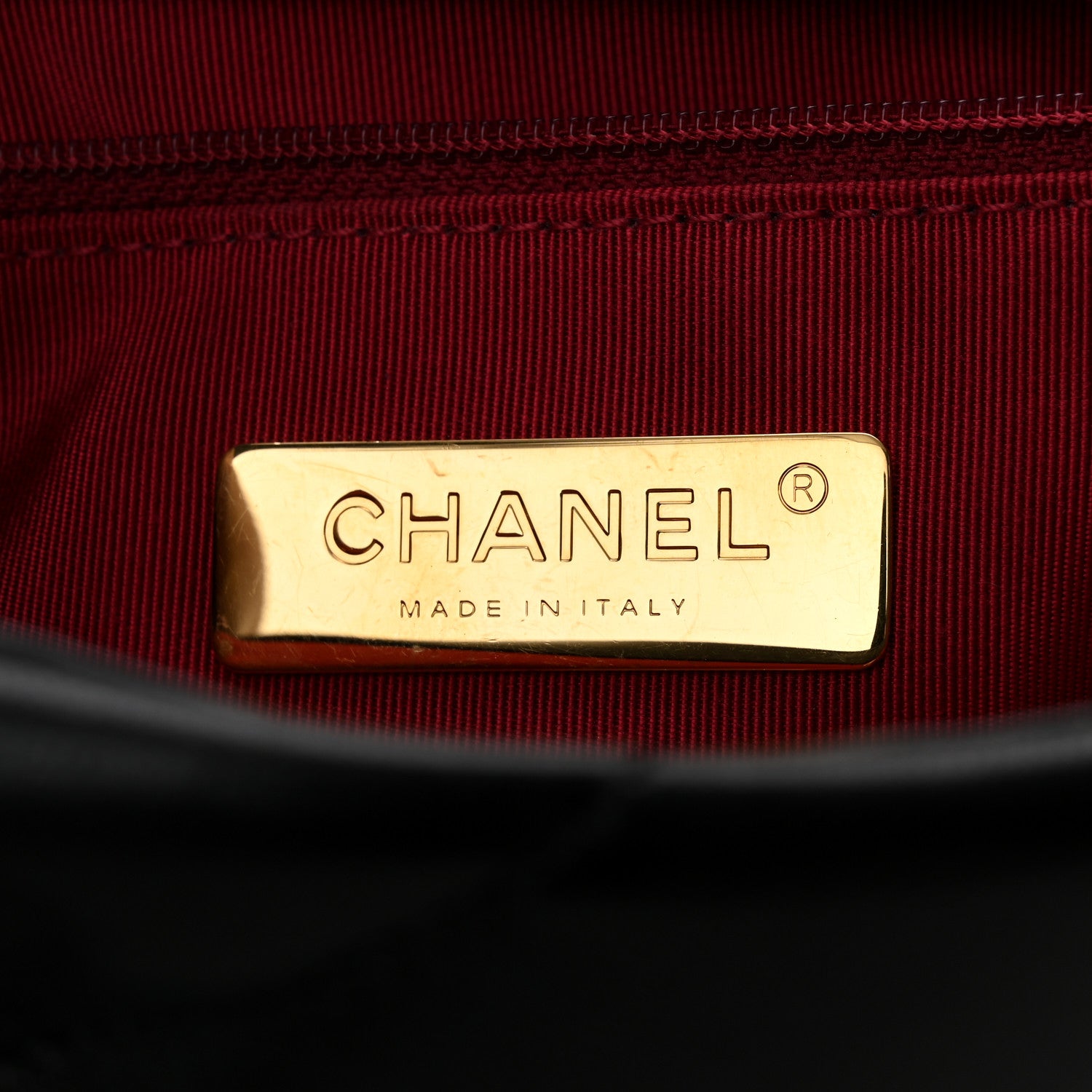 Chanel Lambskin Quilted Medium Chanel 19 Flap Black 6 of 11
