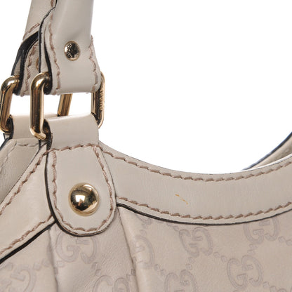 Gucci Guccissima Medium Sukey Tote Mystic White 10 of 12