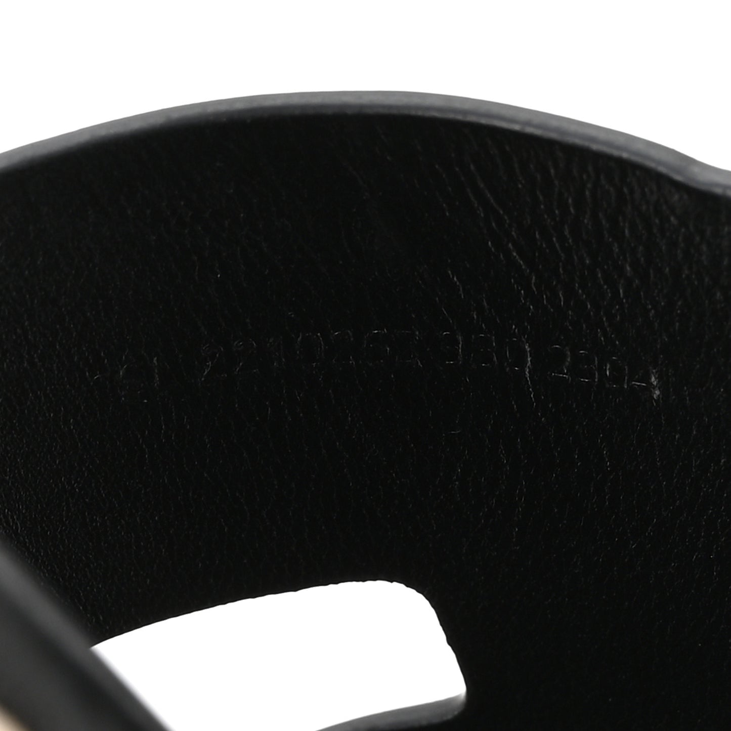 Calfskin Cork Eze 30 Sandals 38 Black