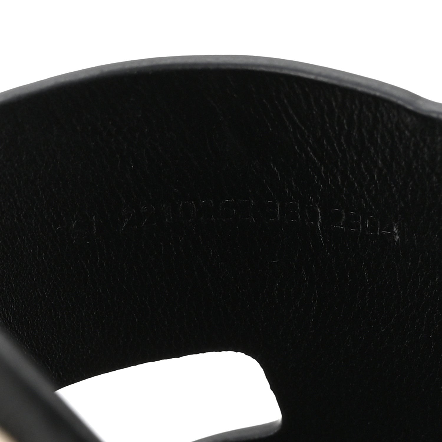 Hermes Calfskin Cork Eze 30 Sandals 38 Black 9 of 10