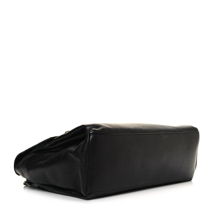 Givenchy Grained Calfskin Medium Pandora Pure Flap Bag Black 4 of 17