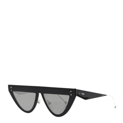 Fendi Acetate Metal Defender Sunglasses FF 0371/S Black 1 of 6