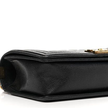 Chanel Caviar Quilted New Medium Boy Flap Black 5 of 12