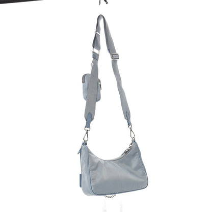 Prada Nylon Re-Edition 2005 Shoulder Bag Astrale 4 of 12