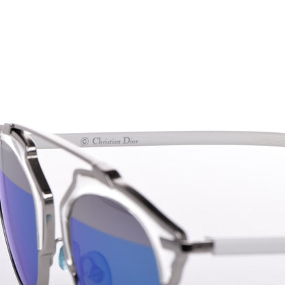 Christian Dior Mirrored So Real Sunglasses Crystal Silver White 5 of 9