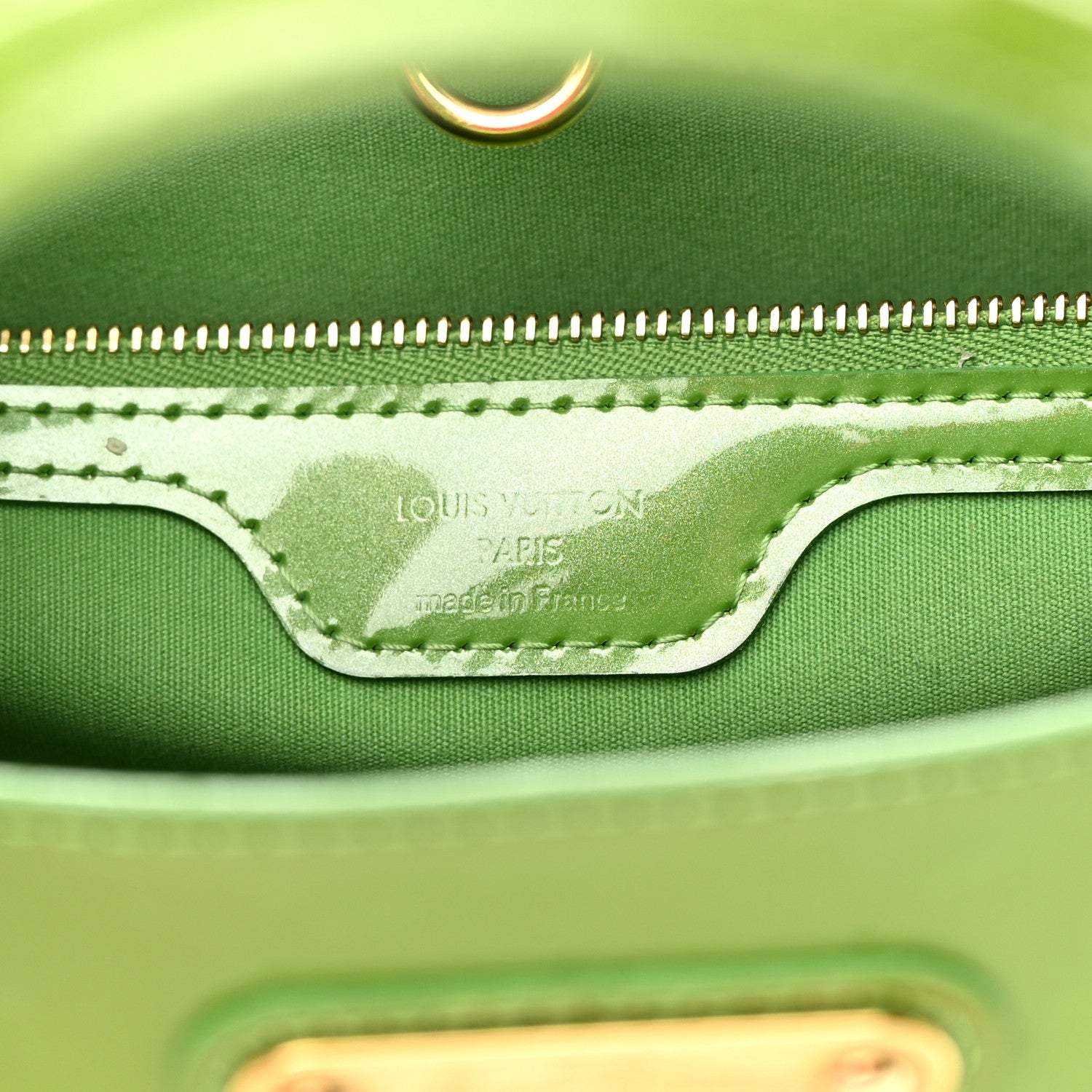 Louis Vuitton Vernis Wilshire PM Vert Tonic 5 of 12