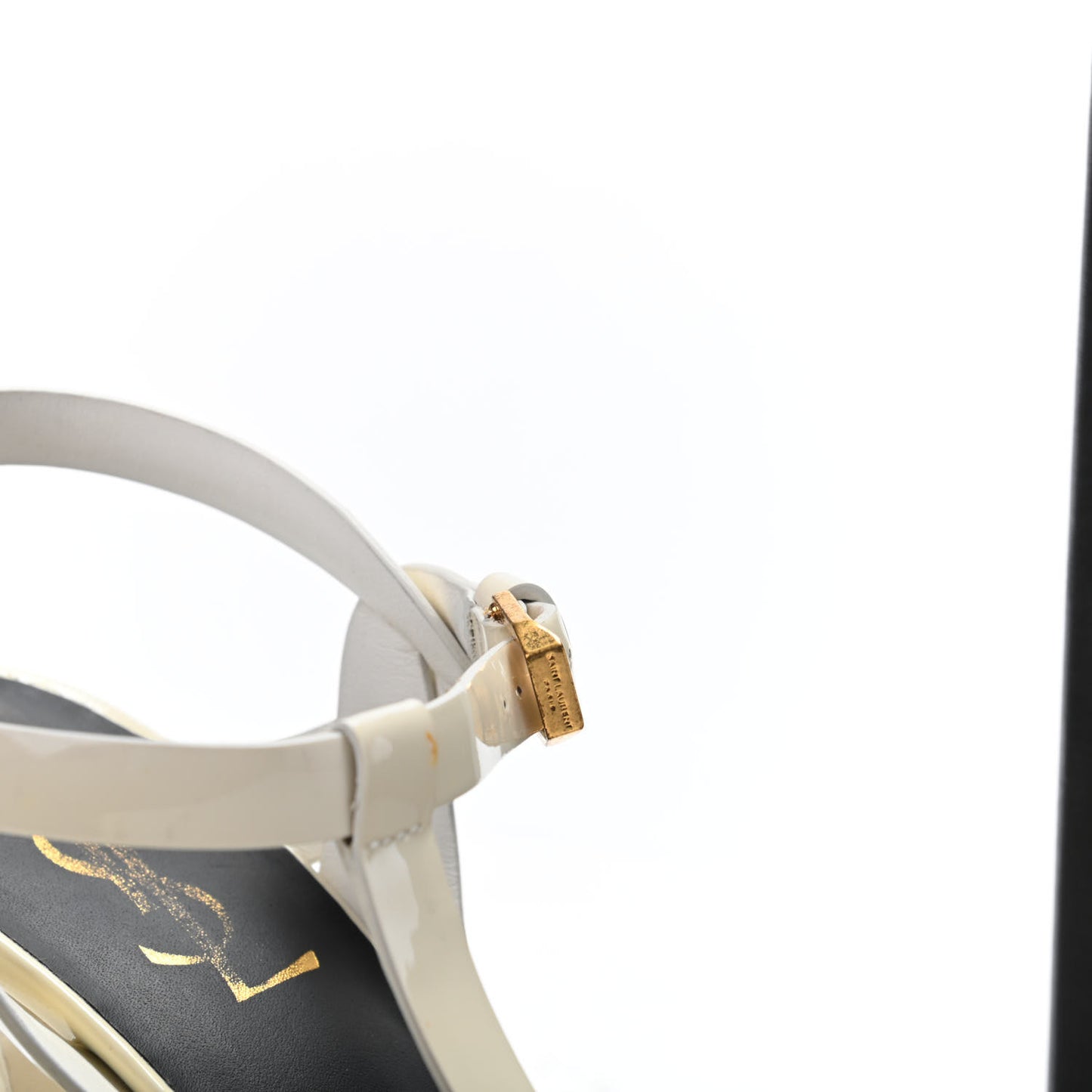Patent Tribute 75 Platform Sandals 36 Ivory