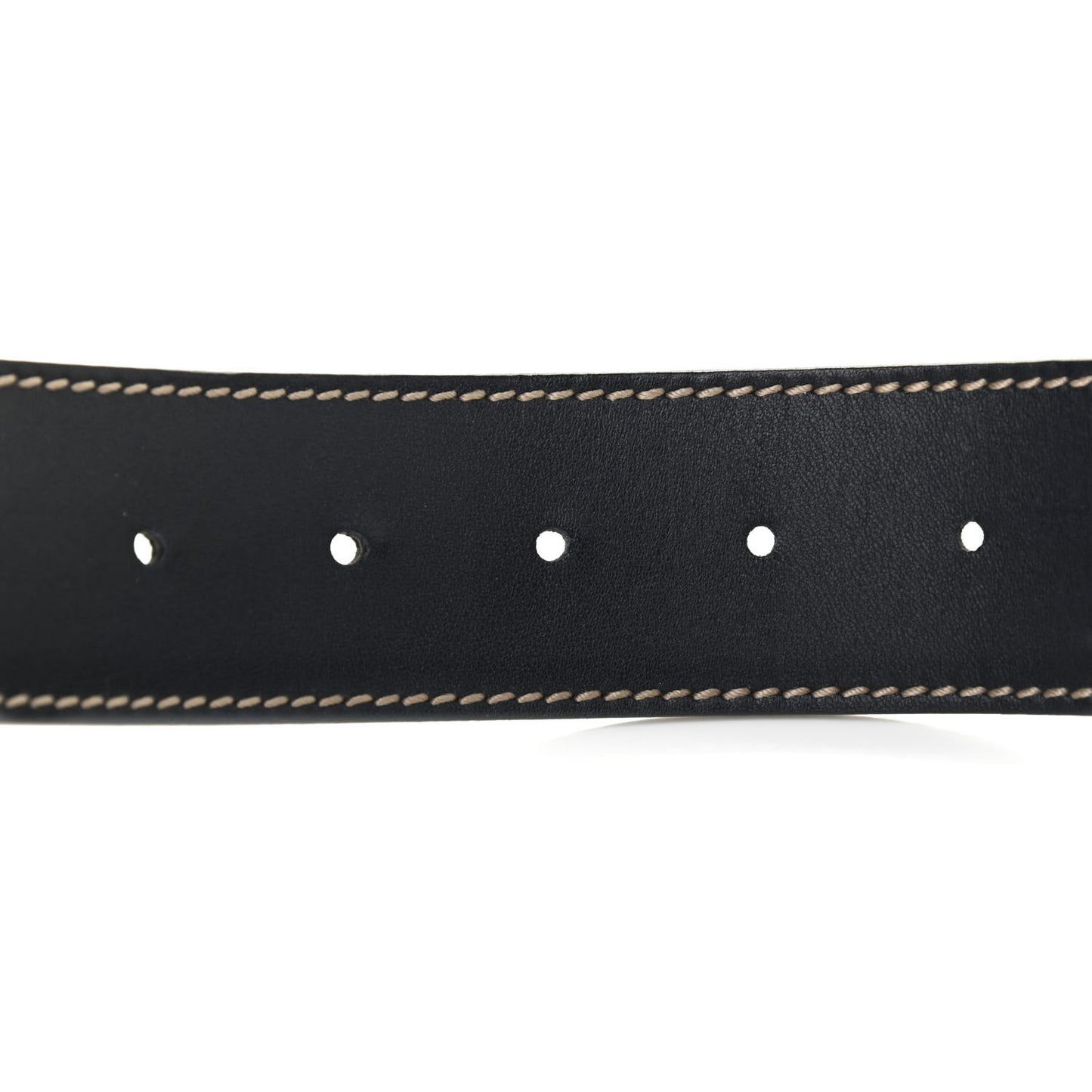 GG Supreme Monogram Interlocking G Belt 90 36 Beige Blue