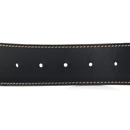 Gucci GG Supreme Monogram Interlocking G Belt 90 36 Beige Blue 4 of 7