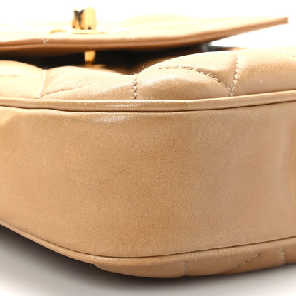 Chanel Lambskin Quilted Extra Mini Flap Beige 10 of 10