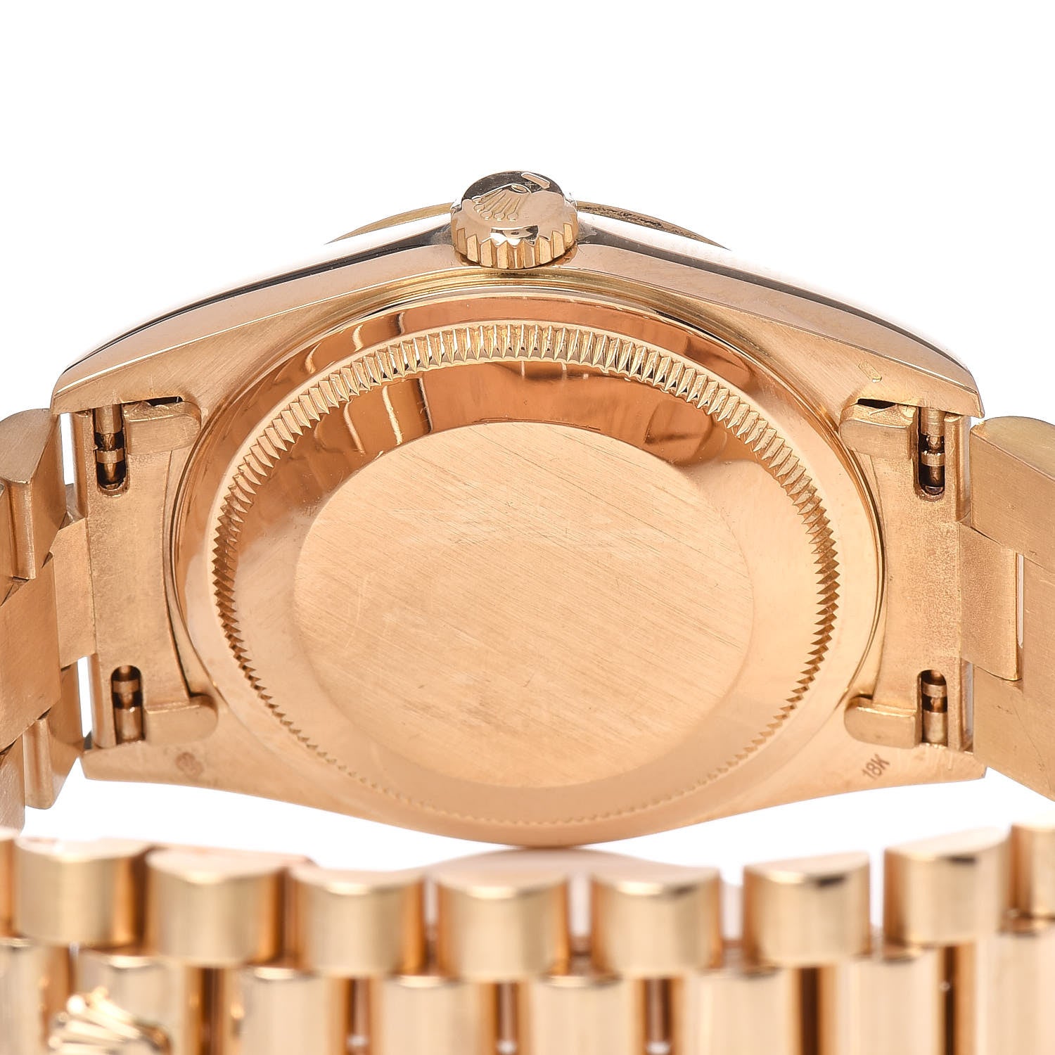 Rolex 18K Yellow Gold 36mm Oyster Perpetual Day-Date President Watch Champagne 18238 5 of 6