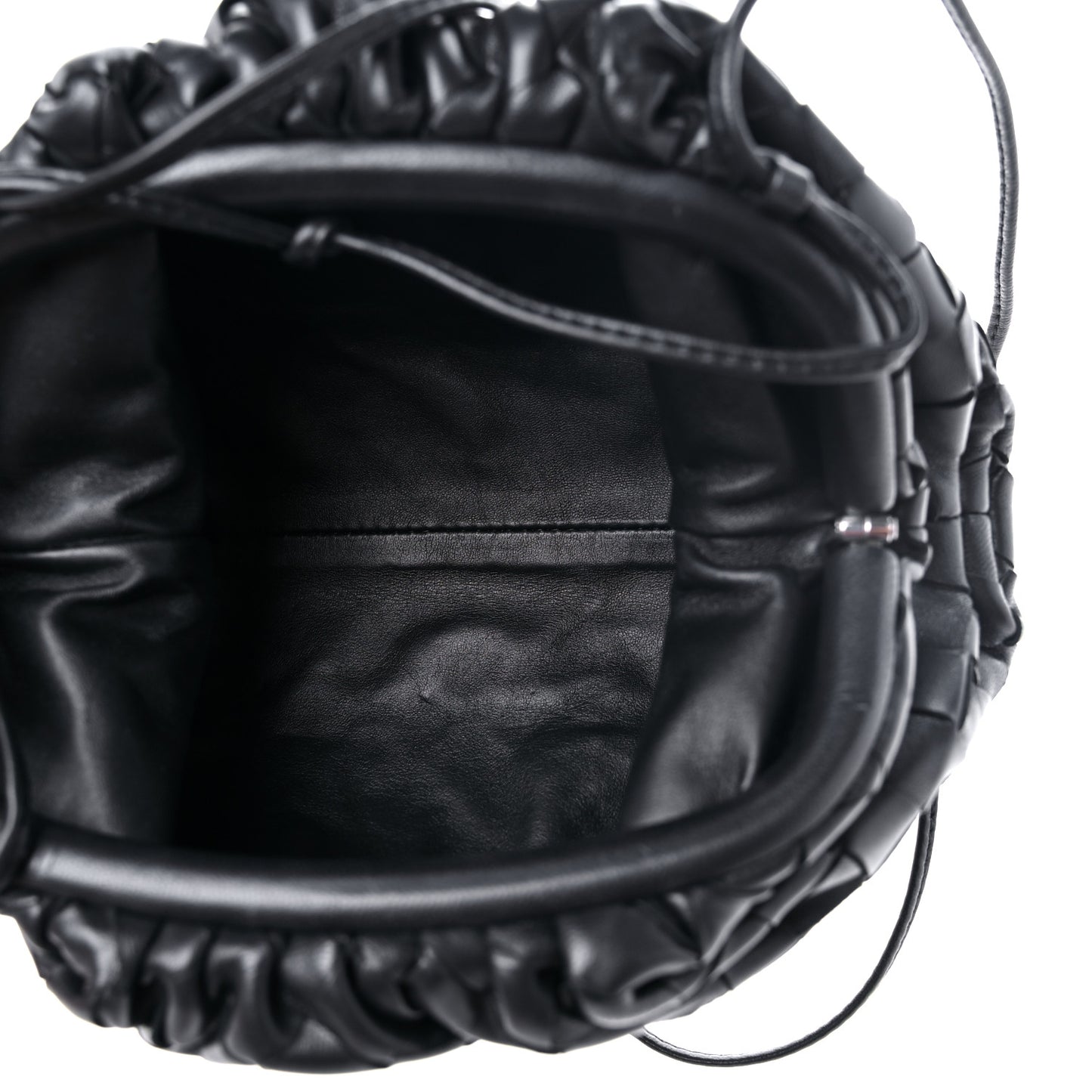 Nappa Intrecciato The Mini Pouch Black