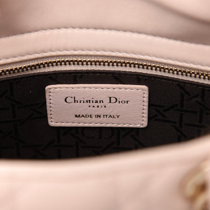 Christian Dior Lambskin Cannage Small Lucky Badges My Lady Dior Pink 8 of 10