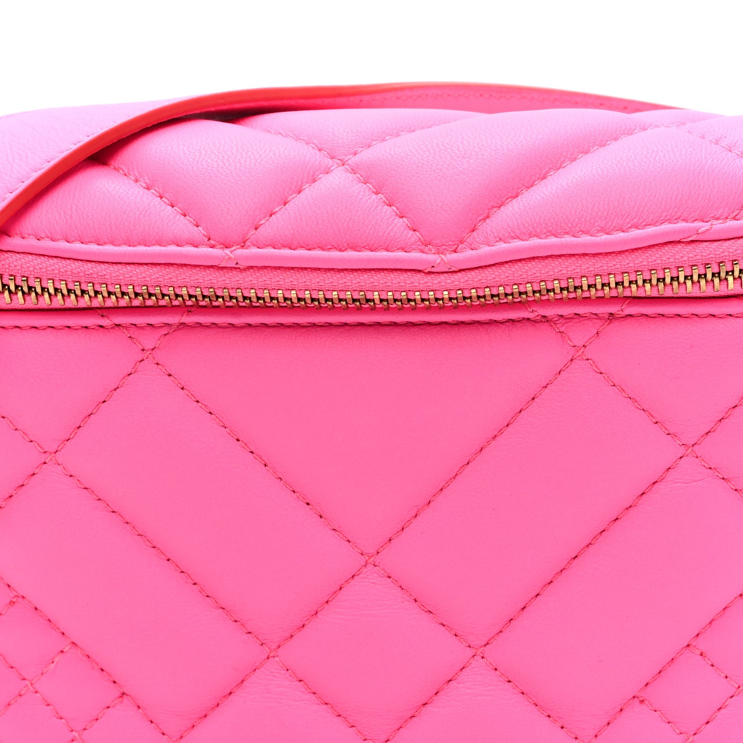 Nappa Quilted Belt Bag Pink