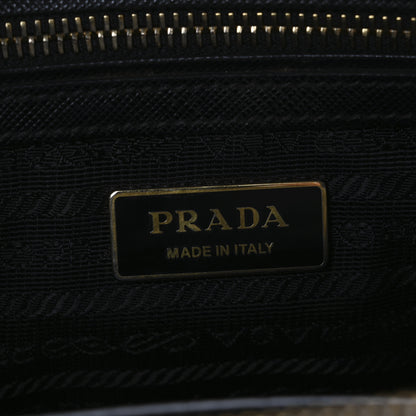 Prada Saffiano Lux Small Galleria Double Zip Tote Black 6 of 11