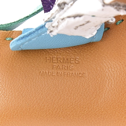 Hermes Milo Lambskin Grigri Rodeo Bag Charm PM Multicolor 3 of 4