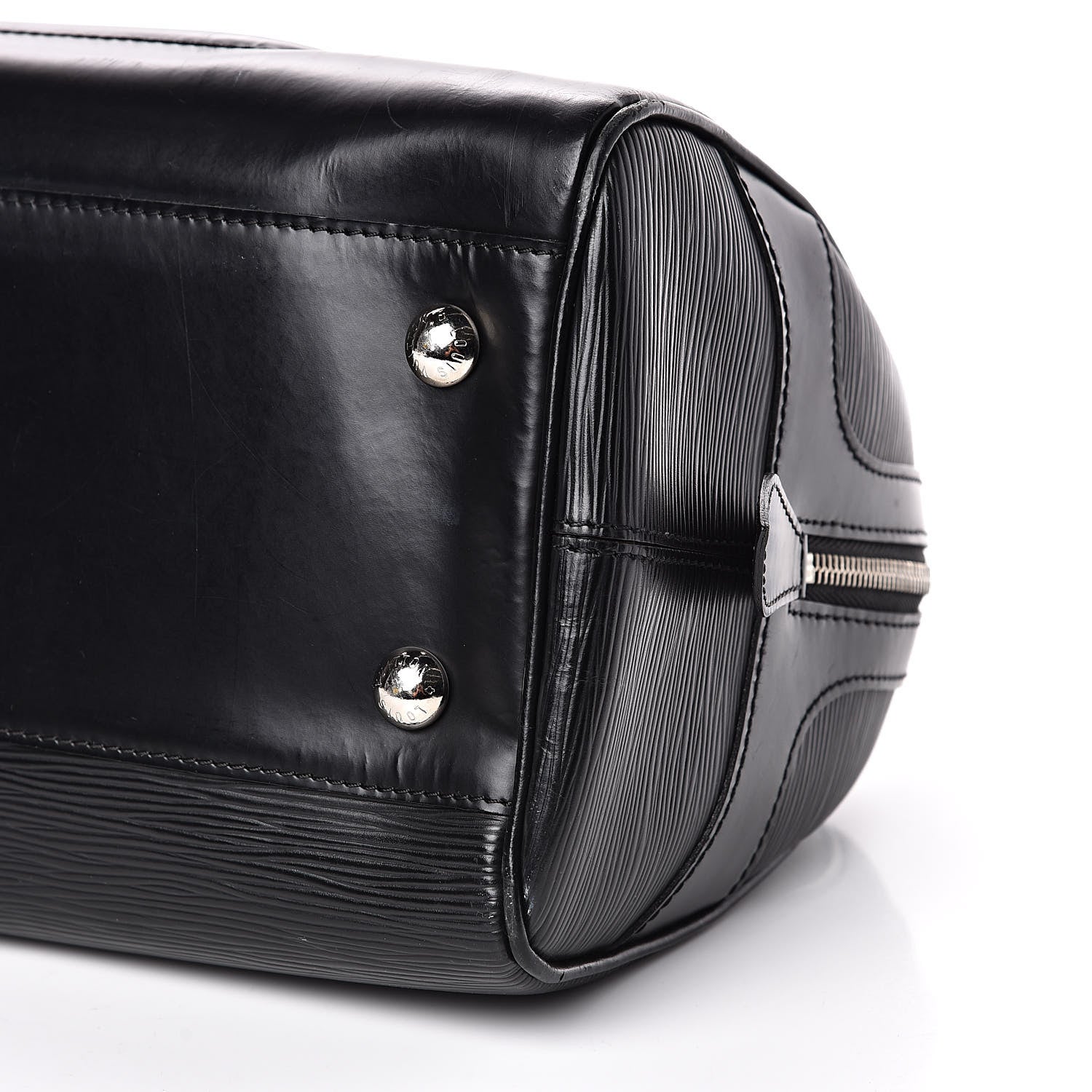 Louis Vuitton Epi Bowling Montaigne GM Black 9 of 17