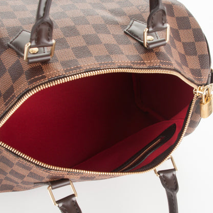Louis Vuitton Damier Ebene Speedy Bandouliere 30 5 of 8
