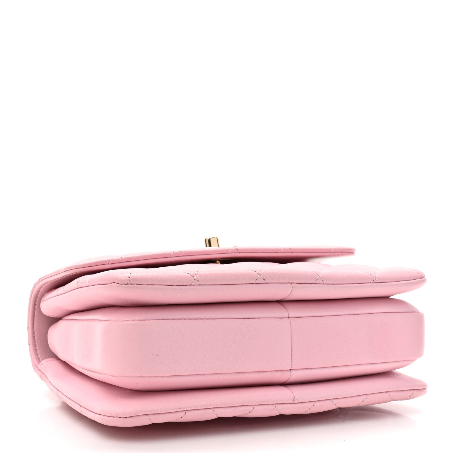 Chanel Lambskin Quilted Small Trendy CC Flap Dual Handle Bag Light Pink 4 of 14