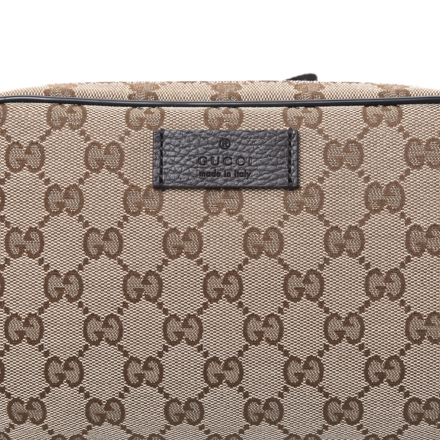 Monogram Belt Bag Dark Brown