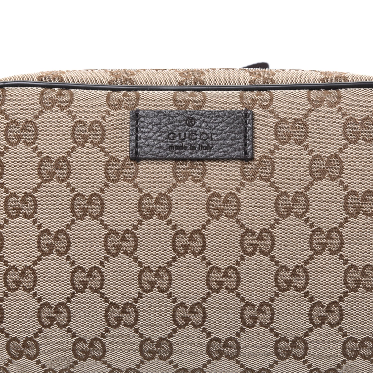 Gucci Monogram Belt Bag Dark Brown 8 of 8