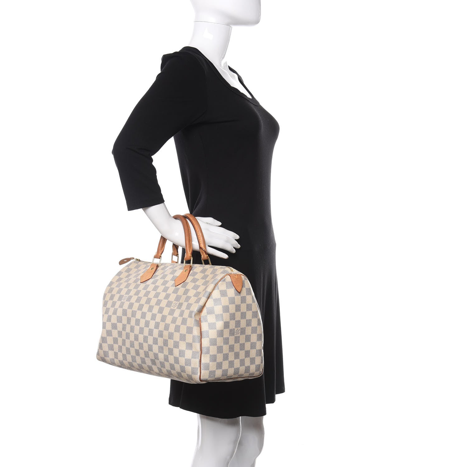 Louis Vuitton Damier Azur Speedy 35 2 of 9