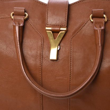 Saint Laurent Sheepskin Large Cabas ChYc Biscuit 12 of 14