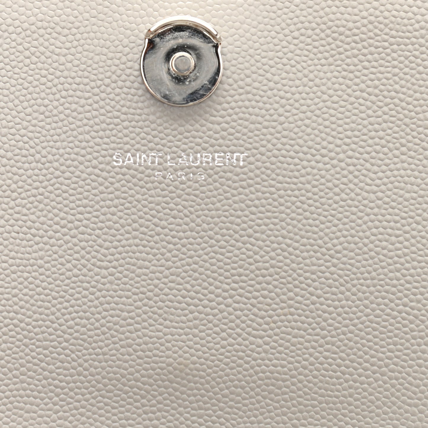 Grain De Poudre Small Monogram Kate Satchel Blanc Vintage