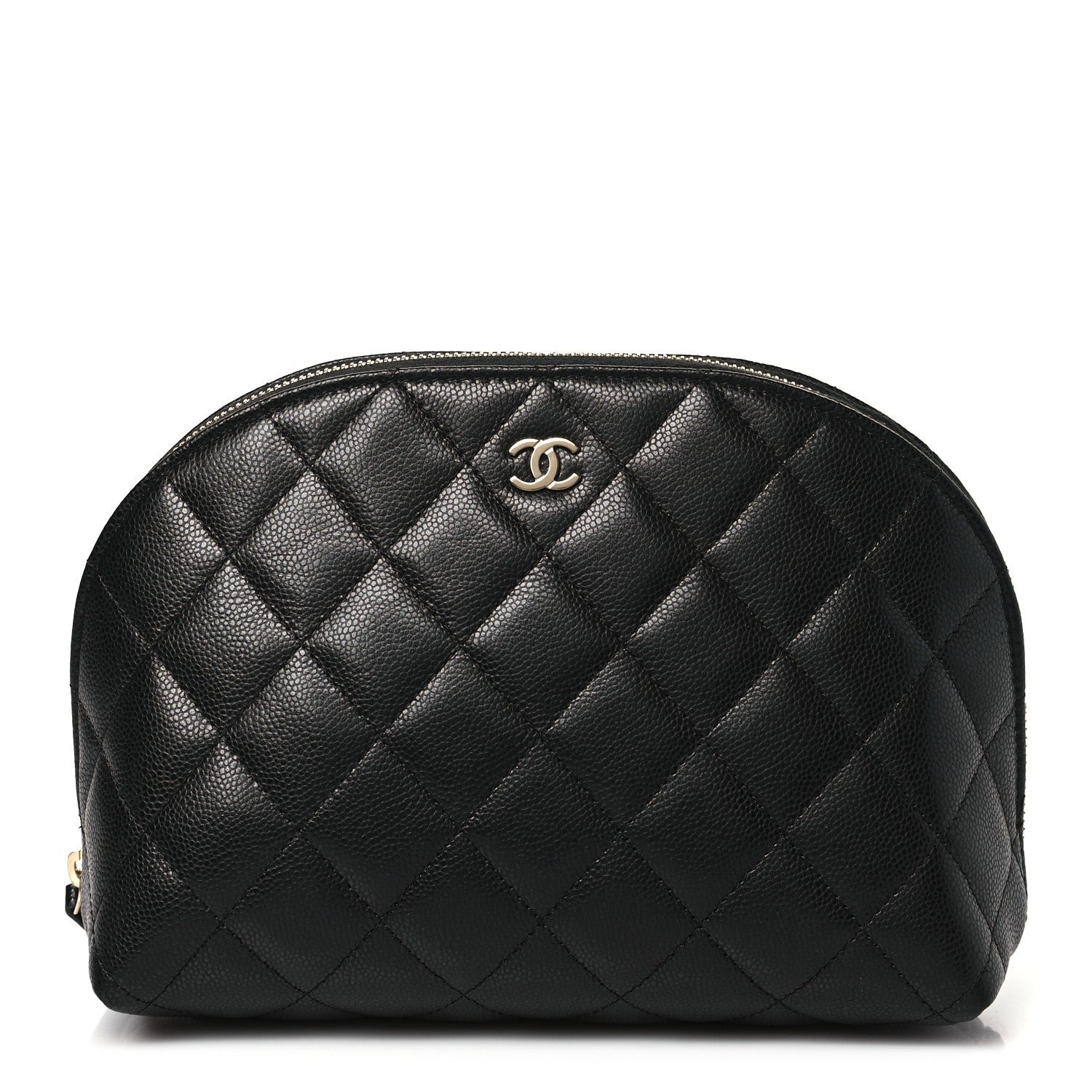 Chanel Caviar Quilted Medium Cosmetic Case Black 1 of 11