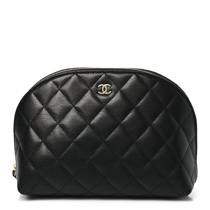 Chanel Caviar Quilted Medium Cosmetic Case Black 1 of 11