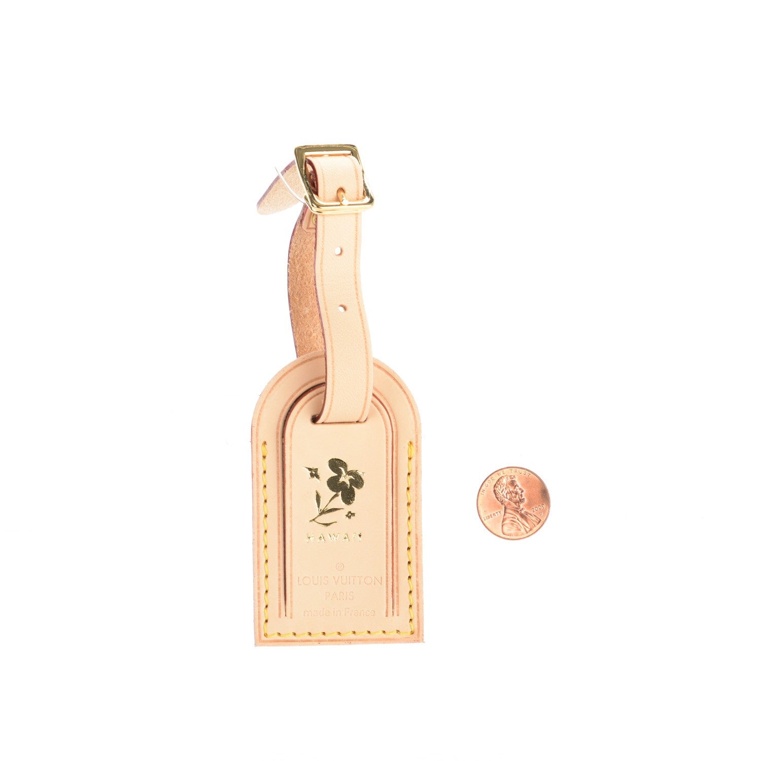 Louis Vuitton Vachetta Luggage Tag 2 of 5