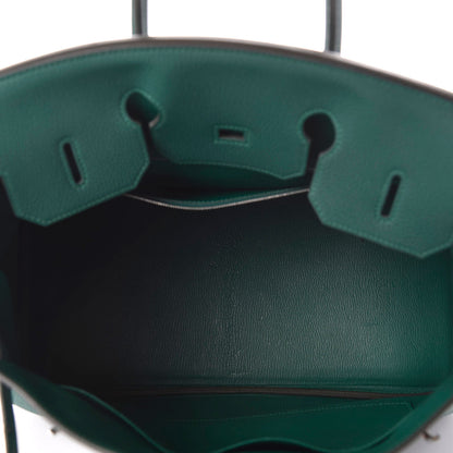 Hermes Togo Birkin 35 Malachite 5 of 10
