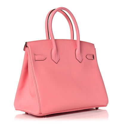 Hermes Epsom Birkin 30 Rose Confetti 3 of 35