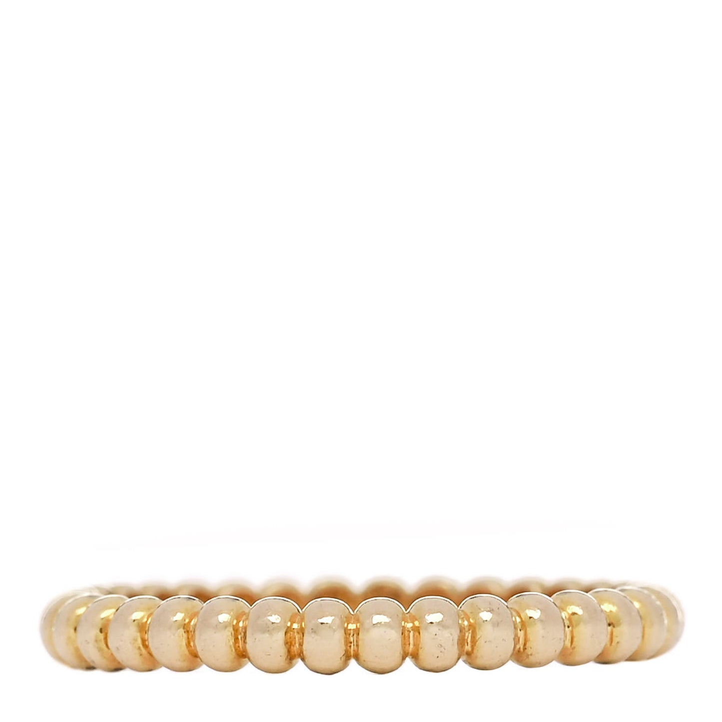 18K Yellow Gold Small Perlee Ring 48 4.5