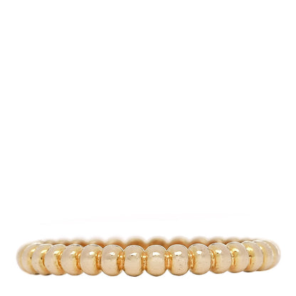 Van Cleef & Arpels 18K Yellow Gold Small Perlee Ring 48 4.5 3 of 5