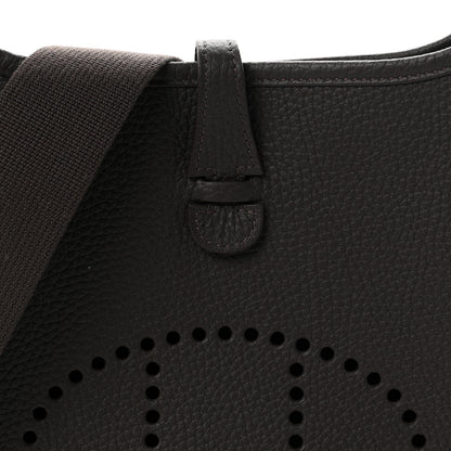 Hermes Taurillon Clemence Evelyne 23 Poche III Bai Brun 8 of 10