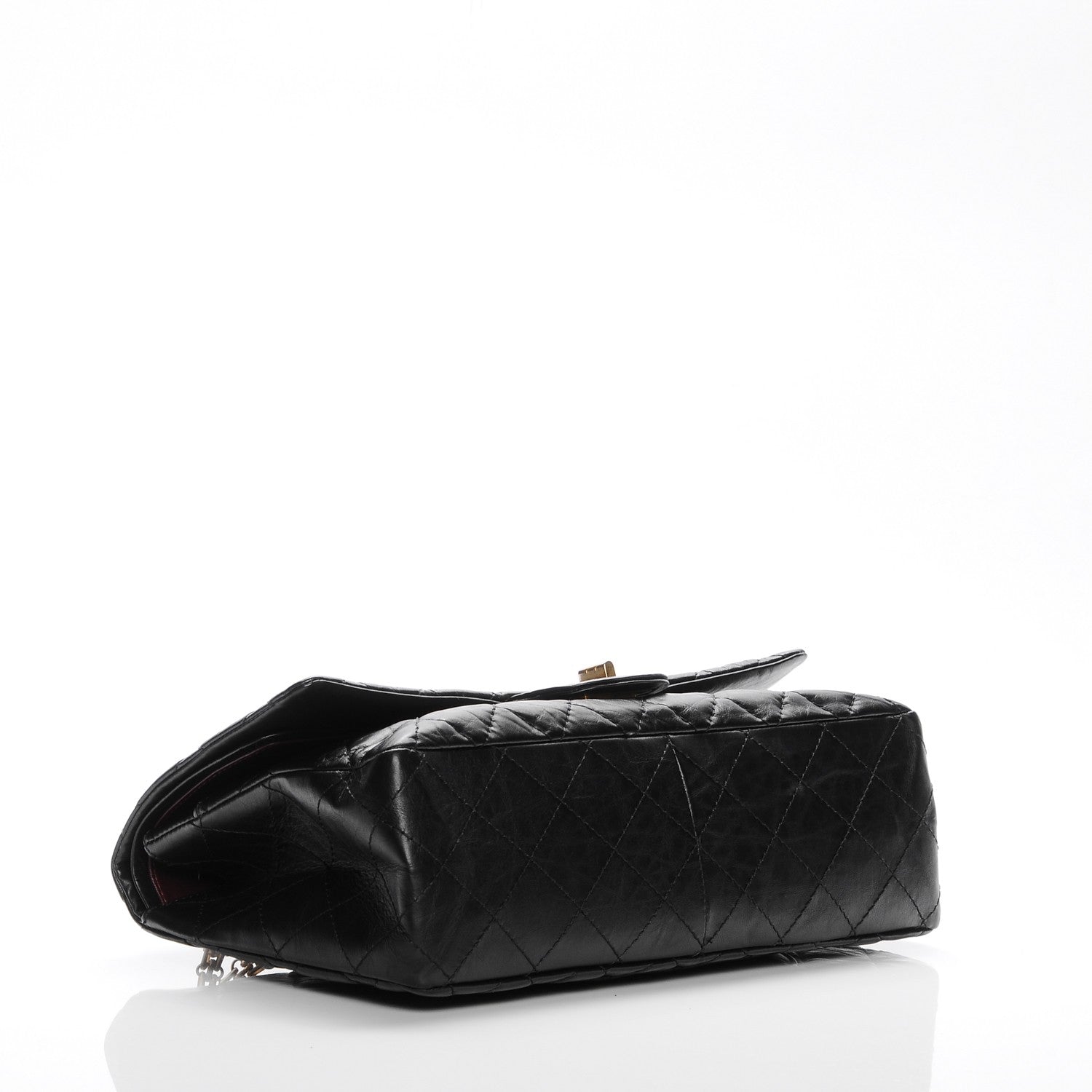 Chanel Aged Calfskin Quilted 2.55 Reissue 227 Flap Black 4 of 7