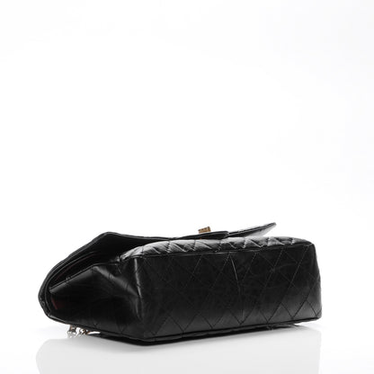 Chanel Aged Calfskin Quilted 2.55 Reissue 227 Flap Black 4 of 7