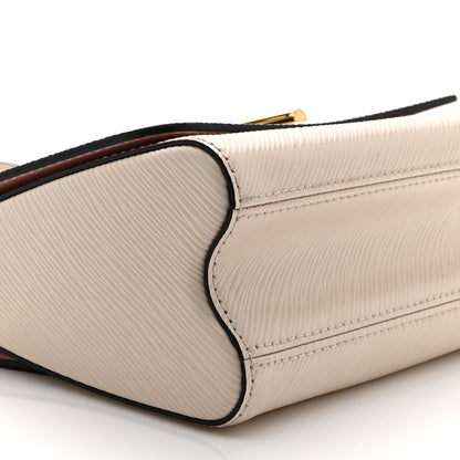 Louis Vuitton Epi Twist Bi-Color Chain Shoulder Bag PM Quartz White 9 of 10