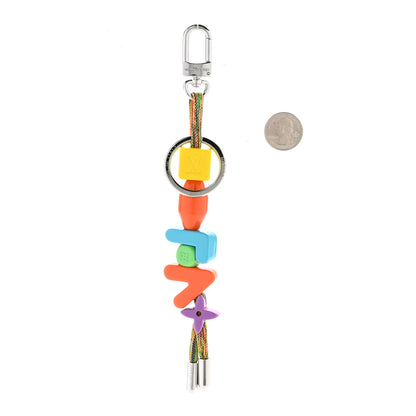 Louis Vuitton LV Play Key Holder Bag Charm Multicolor 2 of 5