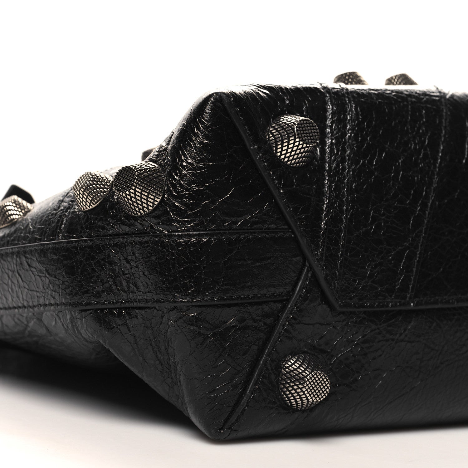 Balenciaga Agneau Arena Medium Le Cagole Carry All Bag Black 9 of 10