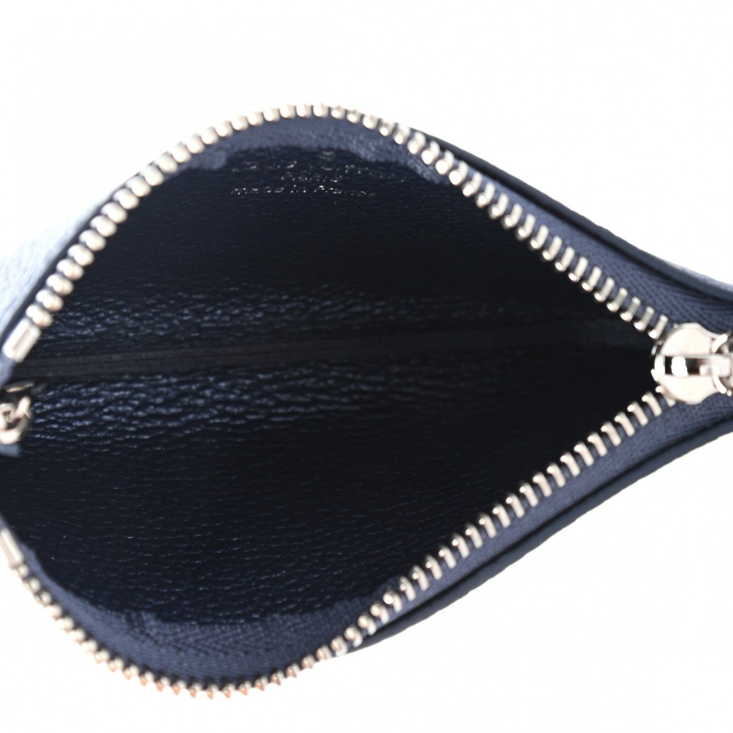 Louis Vuitton Metallic Empreinte Monogram Giant Key Pouch Navy Nacre 5 of 7